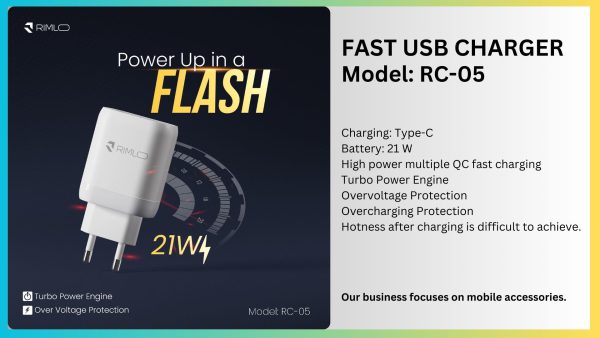 FAST USB CHARGER RC-05 - Image 2