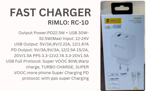 FAST CHARGER RC-10